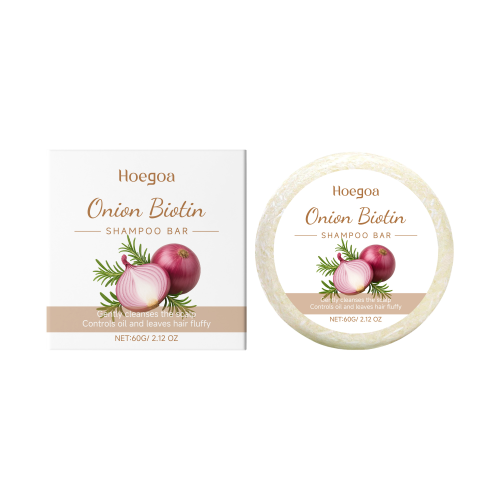 Hoegoa 洋葱生物素洗发皂 清爽保湿日常温和清洁蓬松柔顺护理秀发